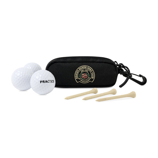 Golf Ball & Tee Caddy Kit
