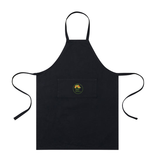 Cotton Bib Front Apron With Pocket