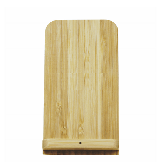 Groove Bamboo Wireless Charging Phone Stand
