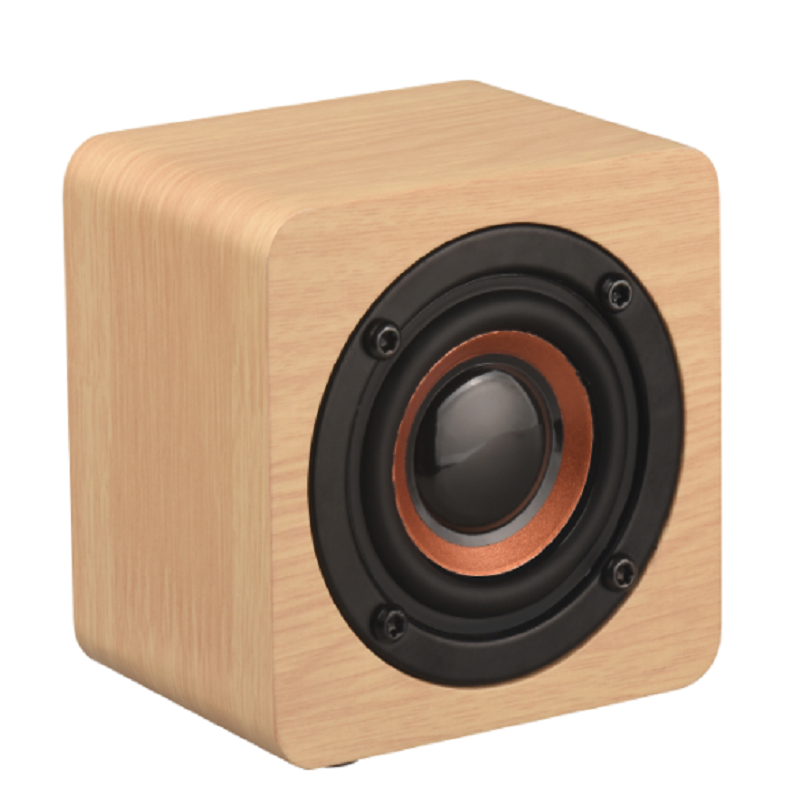 Two by Two Wooden Mini Bluetooth Speaker