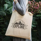 Recycled 7 oz Cotton Canvas Tote Bag - 13.75x15.75"